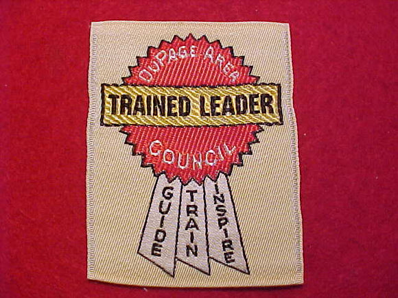 DUPAGE AREA C. TRAINED LEADER, WOVEN