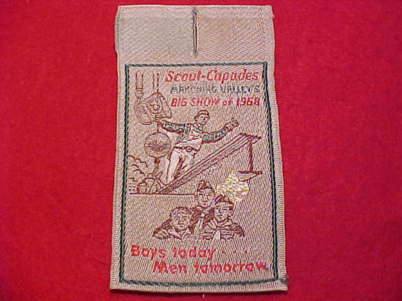 MAHONING VALLEY'S SHOW, 1958, WOVEN, SOILED