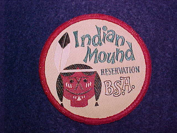 INDIAN MOUND RESERVATION WOVEN PATCH
