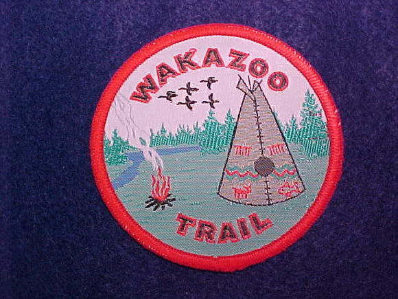 WAKAZOO TRAIL WOVEN PATCH