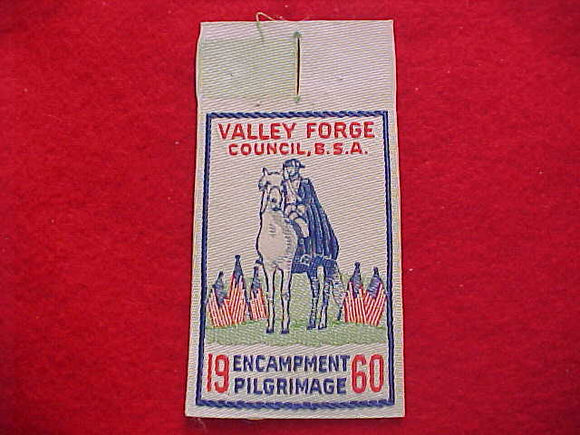 VALLEY FORGE C. PILGRIMAGE, 1960, WOVEN