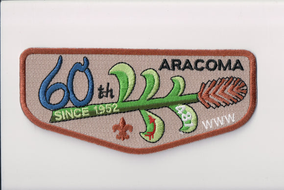481 Aracoma s? 60th anniversary, blue 