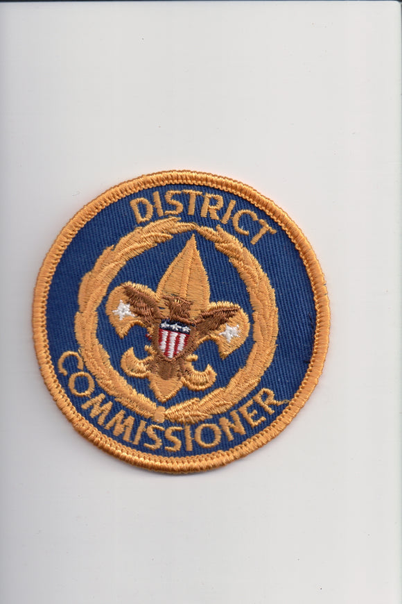 District Commissioner, 1970-72