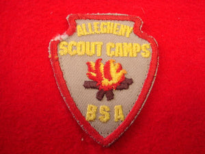 Allegheny Scout Camps Used