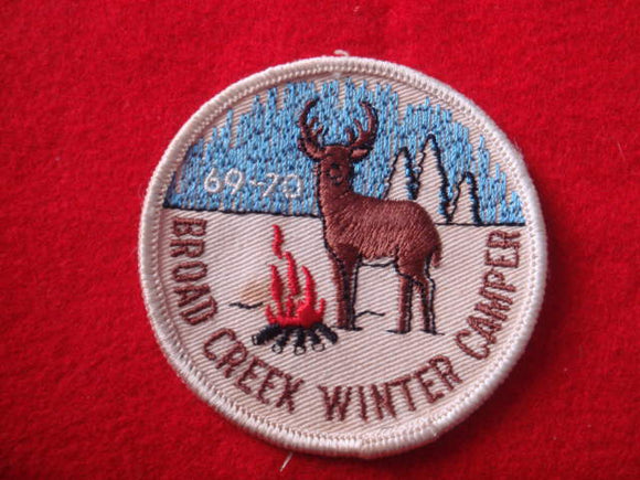 Broad Creek Winter Camper 1969-70