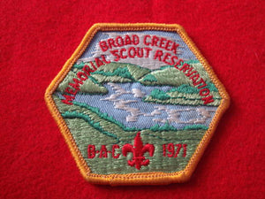 Broad Creek Memorial Scout Reservation 1971