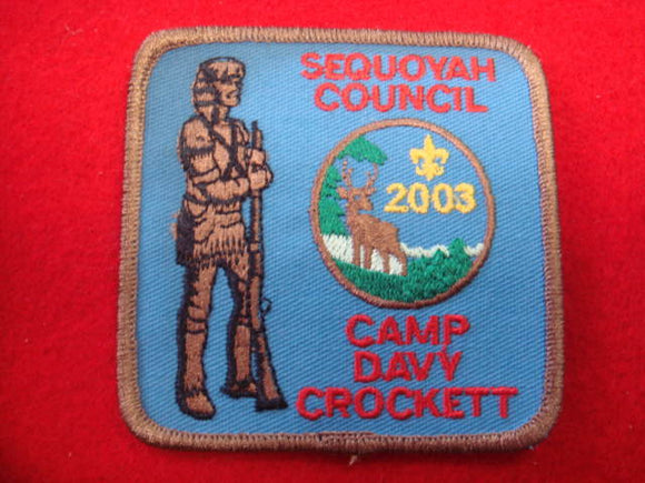 Davy Crockett, 2003, Sequoyah C.
