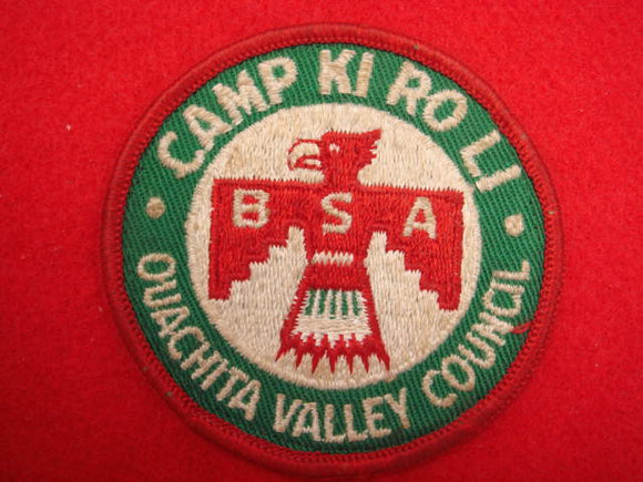 Ki Ro Li, ouachita valley council, used