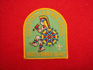 Lancaster-Lebanon Council Camps 1987