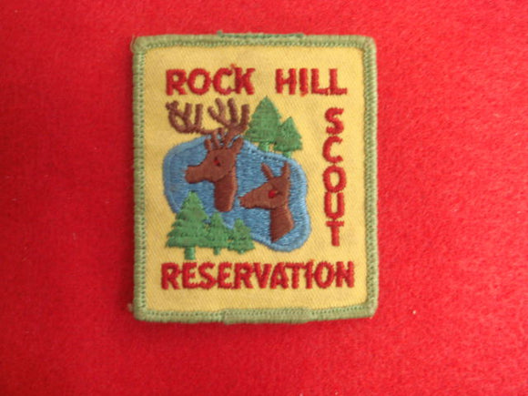 Rock Hill Scout Res., 1960's Used, yellow twill