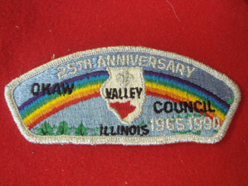 Okaw Valley C s3, 1965-1990, 25TH ANNIV.