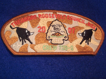Theodore Roosevelt C (NY) sa44b, Crew 720-Q, Lt. Green 