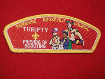 Theodore Roosevelt C (NY) sa84, 2009 FOS, Thrifty, Yellow Bdr.