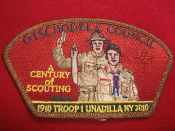 Otschodela sa38, 1910-2010, troop 1 Unadilla NY