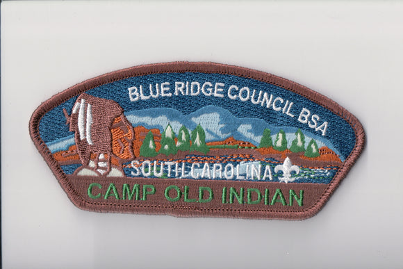 Blue Ridge C sa47 Camp Old Indian, brown border