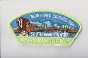 Blue Ridge C sa43, Camp Old Indian neon grn border