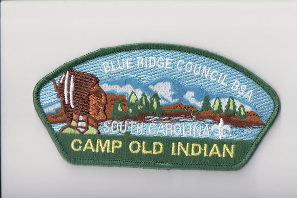 Blue Ridge C sa50, Camp Old Indian2016, dk grn bdr