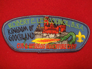 Robert E. Lee C. KINGDOM OF GOOCHLAND, CUB & WEBELOS ADVENTURE CAMP