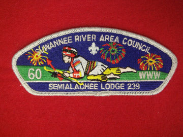 Suwanee River AC sa11 / Semialachee Lodge 239 x5