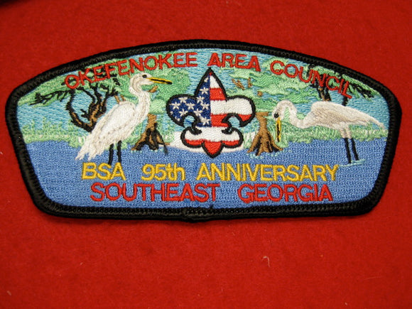Okefenokee AC sa1, BSA 95th Anniv., 200 made