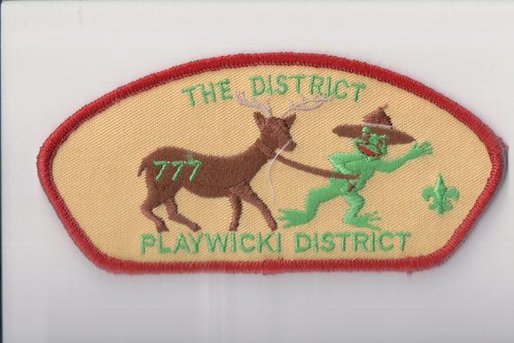 Bucks County C ta Playwicki District, unofficial issue