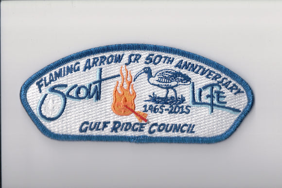 Gulf Ridge C sa66 Flaming Arrow Scout Reservation 50th anniversary, 1965-2015